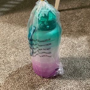 Inspirational Gallon Water Bottle. Brand new. Very large.